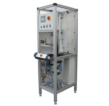 BATH TEST BENCH<br><br>The Tank Testing Bench is characterized by the great visibility of every part of it so that any part or a malfunctioning movement can be easily seen